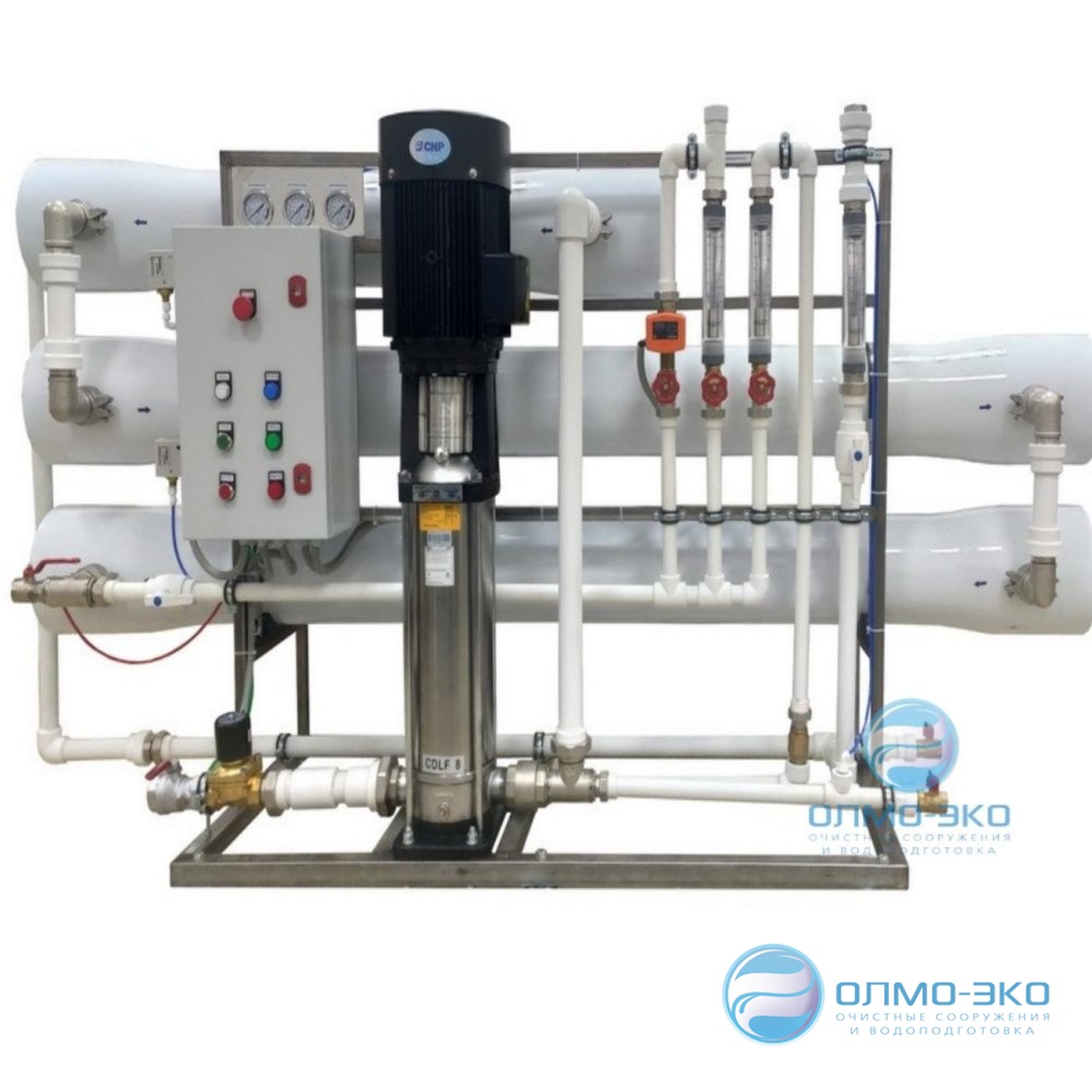 Установка обратного осмоса для деминерализации воды